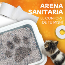arena para gatos