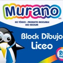 369581 Murano Block Dibujo Liceo 60 20 Hojas