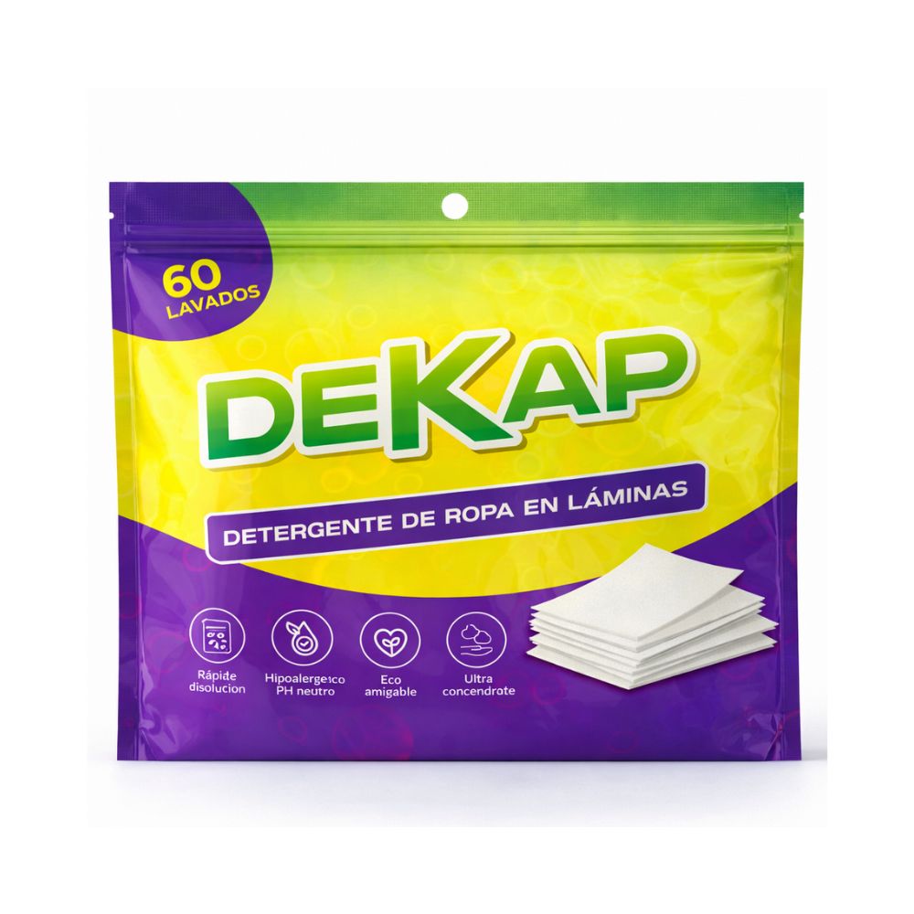 Detergente Dekap laminas