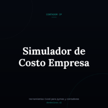 Simulador de Costo Empresa por Trabajador