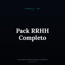 Pack ContadorCP Completo RRHH