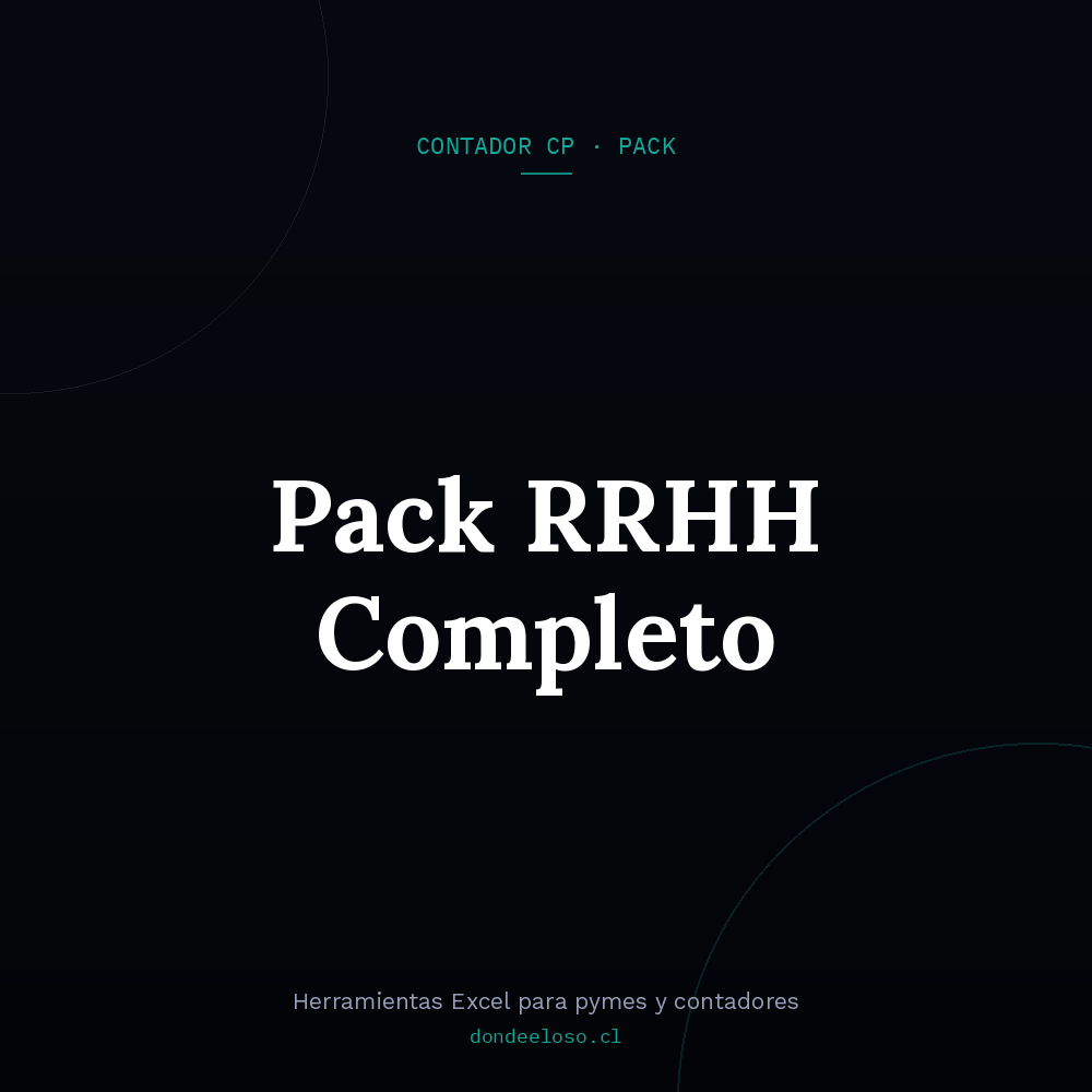Pack ContadorCP Completo RRHH