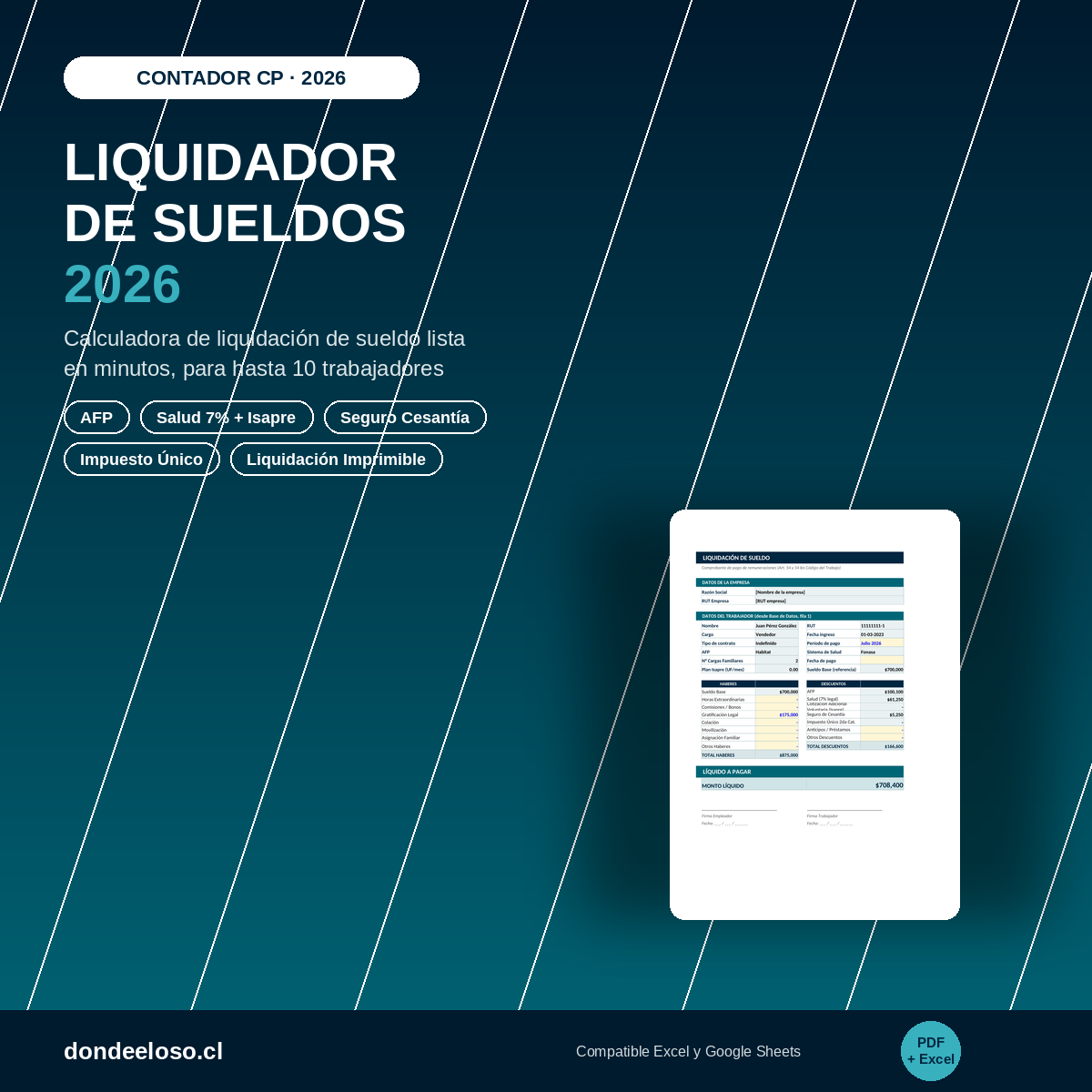 Liquidador de sueldos